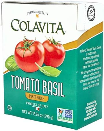 Colavita Recart Sauces - Tomato Basil Pasta Sauce, 13.76oz Recart