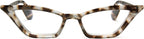 2SeeLife Premium Cat Eye Reading Glasses for Women – Narrow-Medium Fit, Sturdy Frame, Spring Hinges, Stylish Funky Readers, Clear Tortoise, +1.50