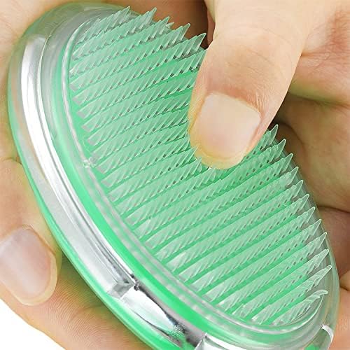 Coolife Ingrown Hair Remover, Razor Bumps Keratosis Pilaris KP Repair Brush, After Shave or Wax Exfoliator for Face, Bikini, Legs, Arms - Fascia, Cellulite Blast Massager Tool for Men and Women