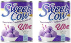 Ube Condensed Milk, 13.40 oz (Pack of 2) | Jans Sweet Cow Ube Sweetened Condensed Creamer