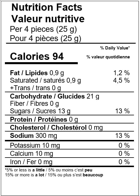 Van Melle Toffees Drop I Licorice flavored Toffee Candies I 225g 7.93 ounce
