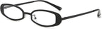 Y2k Sunglasses for Women and Men, Retro Narrow Cat Eye Sunnies Mirua
