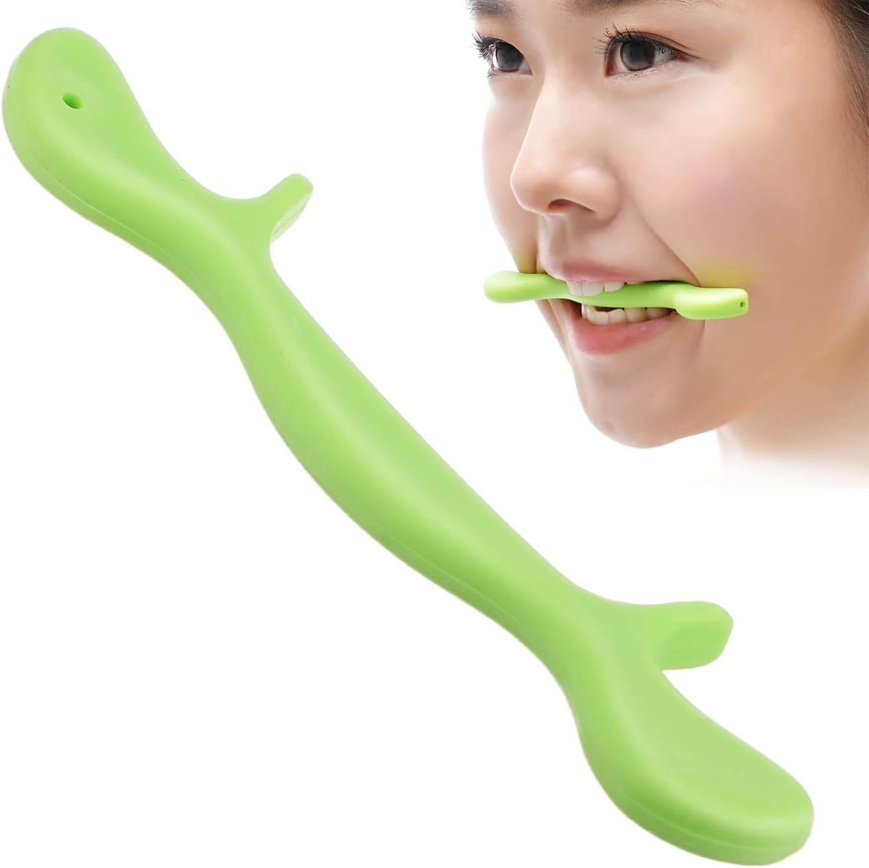 Mipcase Smile Maker Facial Exerciser Mouth Piece for Women Smile Shaping Tool for Portable Compact Lip Corrector