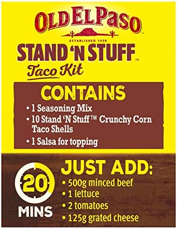 Old El Paso Stand & Stuff Taco Kit 317g