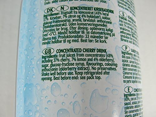 Teisseire Cherry Syrup Cerise 600 ml 20.3 fl oz, One