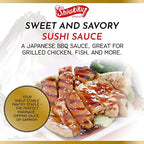 Japanese Sushi Sauce by Shirakiku | Sweet and Savory Authentic Asian, Cooking, Grilling, Perfect for Eel, Unagi | Non GMO| 18 oz.