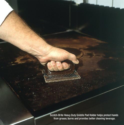 3M Scotch-Brite Heavy Duty Griddle Pad Holder 482, 10/Case
