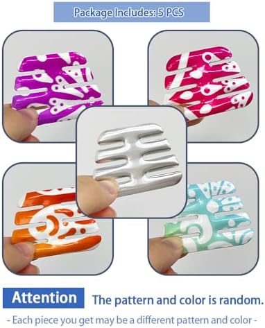 Thermoplastic External Nasal Splints - Nose Brace Fracture Support Protector for Rhinoplasty Septoplasty, ENT, Orthopedic Immobilization, 5 Pcs