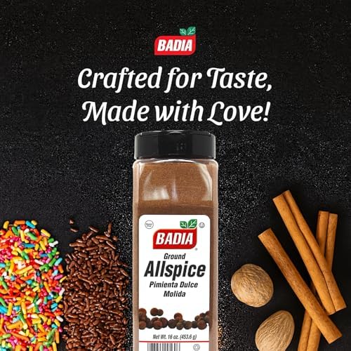 Badia Ground Allspice Seasoning, 16 oz – Warm & Aromatic Spice for Baking, Cooking, and Seasoning