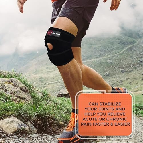 Be Smart Knee Brace for Women And Men, Knee support for Pain Relief, Arthritis, Meniscus tear, Patellar Tendon rodilleras de trabajo Injury Recovery, Basketball, Running, Jumpers Knee, Tendonitis