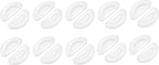 Nose Pads for Glasses,20Pack Silicone Soft Nose Pads for Eyeglasses Non Slip,Stick-on Glasses Nose-Pad GlassesGrips Grippers for Eyeglass Sunglasses.(Clear)