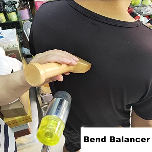 NICHOY Percussion Massage Hammer Tool,Chiropractic Hammer and Chisel for Chiropractic Adjustment,Tok Sen Massage Tools(5 PCS)