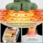 Neck and Shoulder Massager with Heat for Pain Relief, Cordless Neck and Back Massager for Muscle tension Relief, Shiatsu 4D Kneading Heated Shoulder Massager Simulates a Real Palm Massage Deep Tissue
