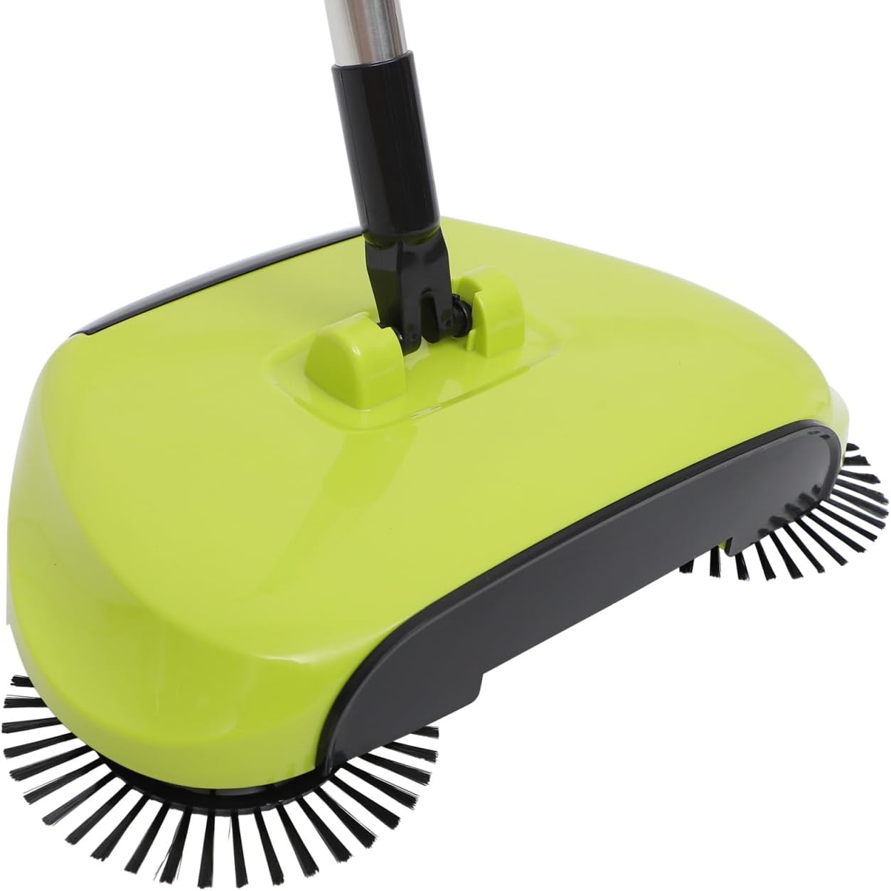 Floor Sweeper Manual, 3 in 1 Carpet Cleaner Machine Push Broom Clean Lazy Dustpan Trash Bin 360° Rotating Floor Clean Mop for Hardwood Ceramic Tiles