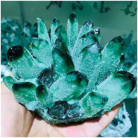 Health & Household Natural Beatiful Yellow Tibetan Quartz Crystal Cluster Specimen