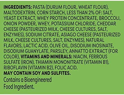 Knorr Pasta Sides Cheddar Broccoli Fusilli For Delicious Quick Pasta Side Dishes 4.3 oz