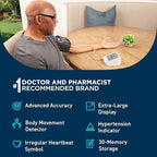 OMRON Silver Blood Pressure Monitor for Home Use & Upper Arm Blood Pressure Cuff - #1 Doctor & Pharmacist Recommended Brand - Clinically Validated - Connect App
