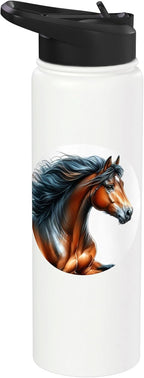 Shire Horse Stainless Steel Insulated Water Bottle