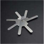 Orthodontic Gap Ruler Dental Interproximal Reduction Gauge Ruler Tooth Gap Measuring IPR System Stainless Steel Orthodontic Instrument