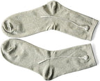 Pair of Conductive Fiber TENS/EMS Electrode Gloves & Massage Kneepads & Massage Socks With 6pcs Adapter Lead Wires For TENS/EMS Machine For Physical Therapy