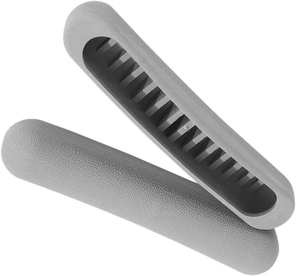 2Pcs Underarm Crutch Pad Replacement, Grey Crutch Padding, Crutch Pads, Universal Crutch Armpit Pad Cover, Replacement Cushion Tops Axillary Support, Crutches Accessories