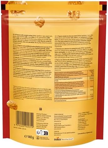 Werther's Original Caramel Popcorn Classic 140g (pack of 2)