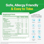 Culturelle Kids Complete Chewable Multivitamin + Probiotic For Kids, Ages 3+, 50 Count, Digestive Health, Oral Health & Immune Support - With 11 Vitamins & Minerals, including Vitamin C, D3 & Zinc