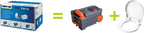 Thetford Fresh up Sets for Thetford Toilets with Handle and Wheels Set Different Models for Mobile Camping Toilets, Refreshment, Waste Tank lid