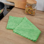 Spontex - 8 + 2 Free Multi-Purpose Microfiber Cloths, 1 Pack of Multicolor Cloths