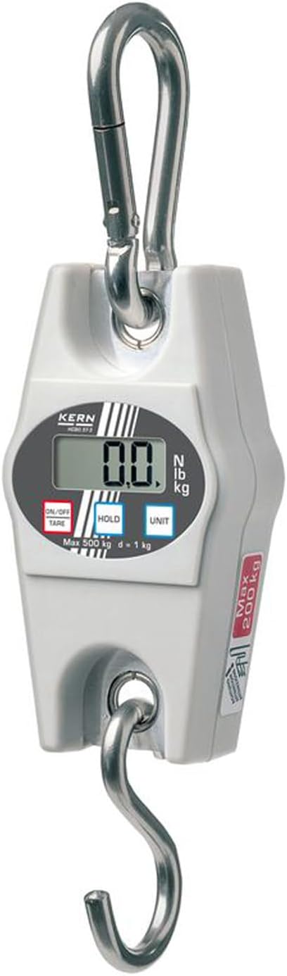 Hanging scale - the handy scale for higher loads [Kern HCB 200K100] Precision up to 100 g, Weighing range max. 200 kg