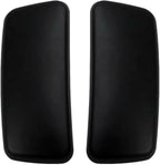 Chair Armrest Replacement, Arm Pad Caps Replacement for Haworth Zody Office Chair 1 Pair (Black)