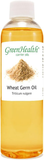 Wheat Germ Oil – 100% Pure & Natural Carrier Oil, Cold Pressed & Unrefined – 4 fl oz Clear Plastic Jug – for DIY Skincare, Hair Care, Massage