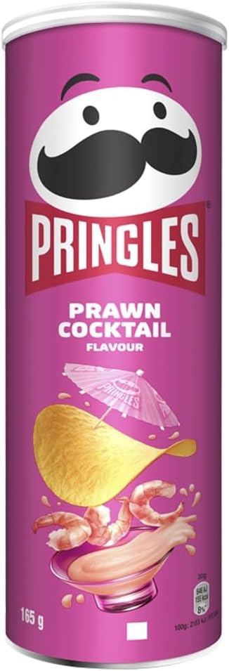 Pringles Prawn Cocktail Flavour Sharing Crisps 165g