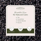Starwest Botanicals Organic Chaste Tree Berries Whole, 1 Lb