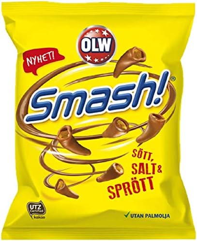 Nidar Smash Snacks 100g, 10-Pack