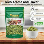Premium Green Cardamom Pods - 14oz (396g) - Aromatic Whole Cardamom for Cooking, Baking, Chai, and Curries - Ideal for Spices, Teas, and Authentic Recipes