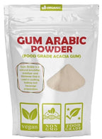 Premium Organic Gum Arabic Powder - Food Grade for Baking and More - 2LBS