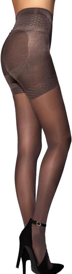 Charm and Attitude Shaping Tights for Women | Butt Lift Slimming Pantyhose Stockings | Shapewear Nylons