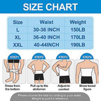 Sintege Men's Waist Control Belt Shaping Band Firm Tummy Control Shapewear Compression Waist Cincher Slimming Body Shaper