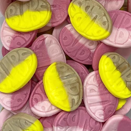 Bubs Pomegranate & Banana Mix – 3 lbs Bulk Scandinavian Candy | Vegan & Gelatin-Free Gummy Treats Authentic Swedish Pick and Mix Sweets