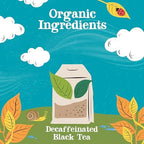 Clipper Tea, Organic Decaf, Plant-Based, Decaffeinated Black Tea, Great Over Ice, 4 Pack, 320 Unbleached Tea Bags