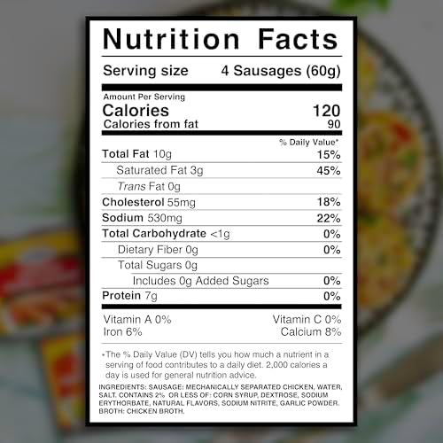 Grace Chicken Vienna Sausage in Broth 4.6z Can (Chicken Vienna Sausage (Pack of 12))