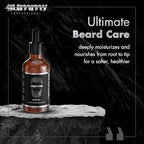 Gummy Professional Beard Oil for Men – Lightweight Conditioning Oil Formula to Moisturize and Soften Facial Hair, Beard and Mustache – Non Greasy Grooming Care for Daily Use – 1.69 fl oz / 50 ml
