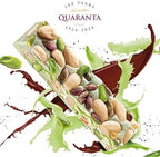 Quaranta Italian Nougat Traditional 5 Pack – Soft Torrone Bars – 2 Pistachio, 2 Almond, 1 Hazelnut – Handcrafted in Italy – Gluten-Free, GMO-Free, Palm Oil-Free – Authentic Italian Candy – 3.5 Oz Each