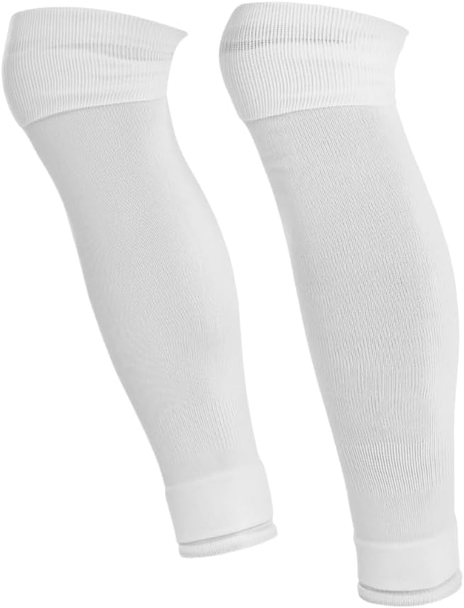 SLEEFS Pre Cut Soccer Socks [1 Pair] - Calf Compression Leg Sleeves for Adult & Large Boys/Large Youth