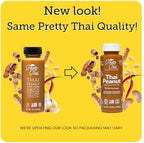 Pretty Thai Peanut Sauce, Gluten Free Certified Non-GMO Vegan Authentic Stir Fry, Dressing, Rice Seasoning, Condiment & Dipping Sauce, 100% Natural (Pack of 3)