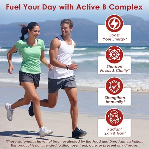 Methylated Vitamin B Complex Gummies 2 Pack, Methyl B12 & Folate with B1, B2, B3, B5, Biotin | Vitamin C, Zinc, Choline & Inositol – B Complex Supplement for Energy, Mood, Immune & Hair Skin Health