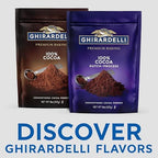 GHIRARDELLI Premium Baking Cocoa 100% Cocoa Dutch Process Unsweetened Cocoa Powder – Gourmet Baking Cocoa for Brownies, Cakes, Cookies & Smoothies, 8 oz Bag
