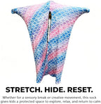 ThreeH Body Sock for Children Stretchable Sensory Sox 9-12 Years Breathable Cozy Sensory Sack for Boys, Girls, Large 56" x 28"