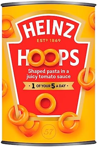 Heinz Spaghetti Hoops in Tomato Sauce Large Size 400g